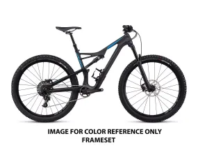 2017 Specialized Camber FSR Comp Carbon 650B (FRAMESET ONLY) Carb/NenBlu XL