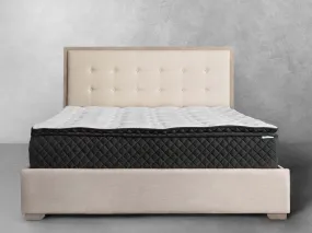 Abbyson 14" Pillow Top Mattress with Charcoal and Copper Infused Memory Foam