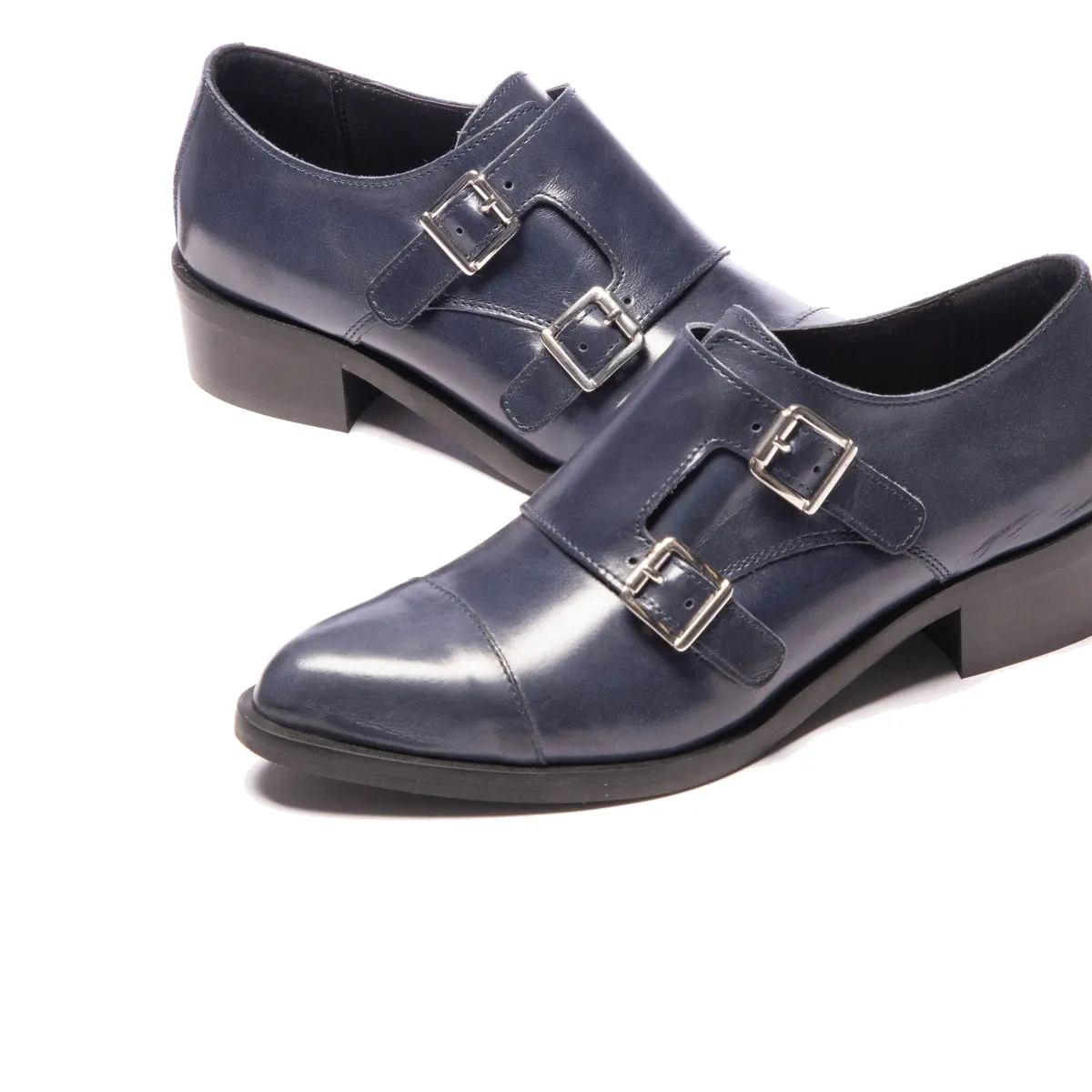 Bailey Navy Leather