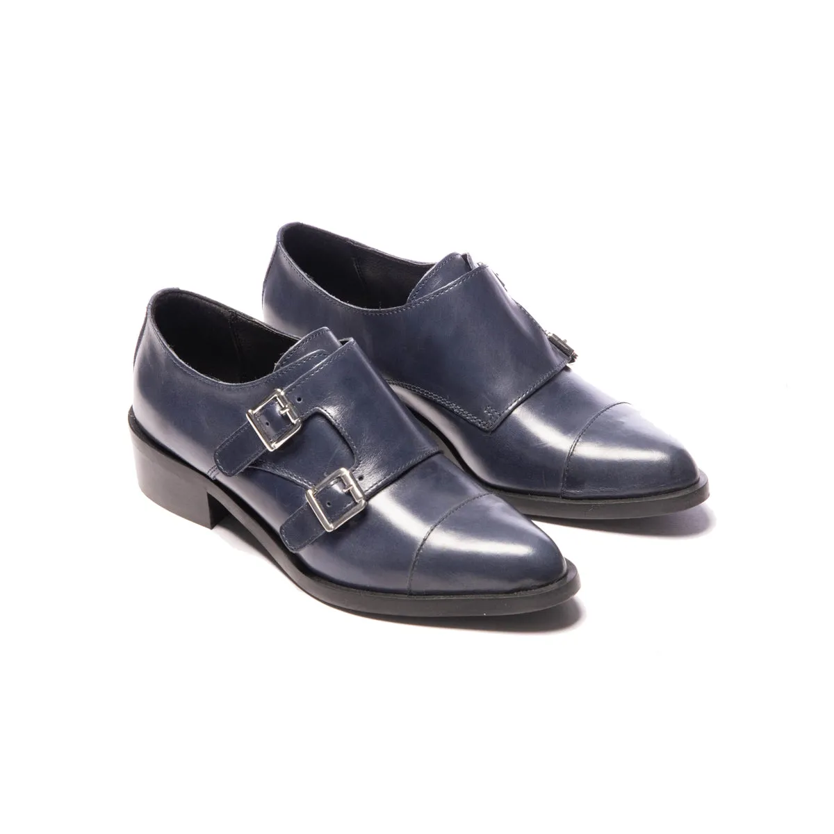 Bailey Navy Leather