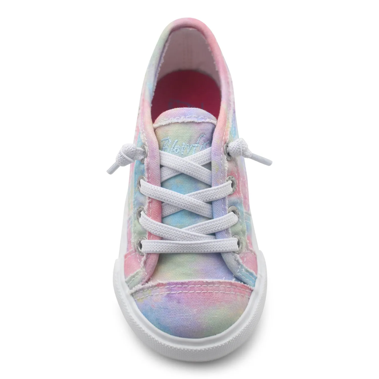 Blowfish Toddler's Mack-T Sneaker - Rainbow Planet Canvas