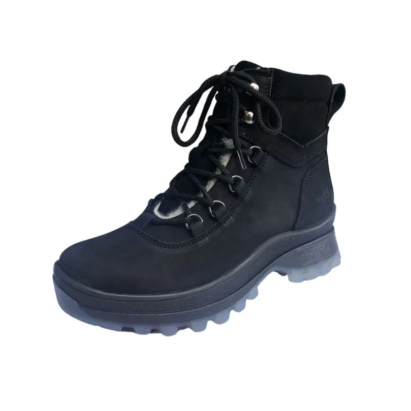 Bos. & Co. Dias Black Waterproof Women's Ankle Boots