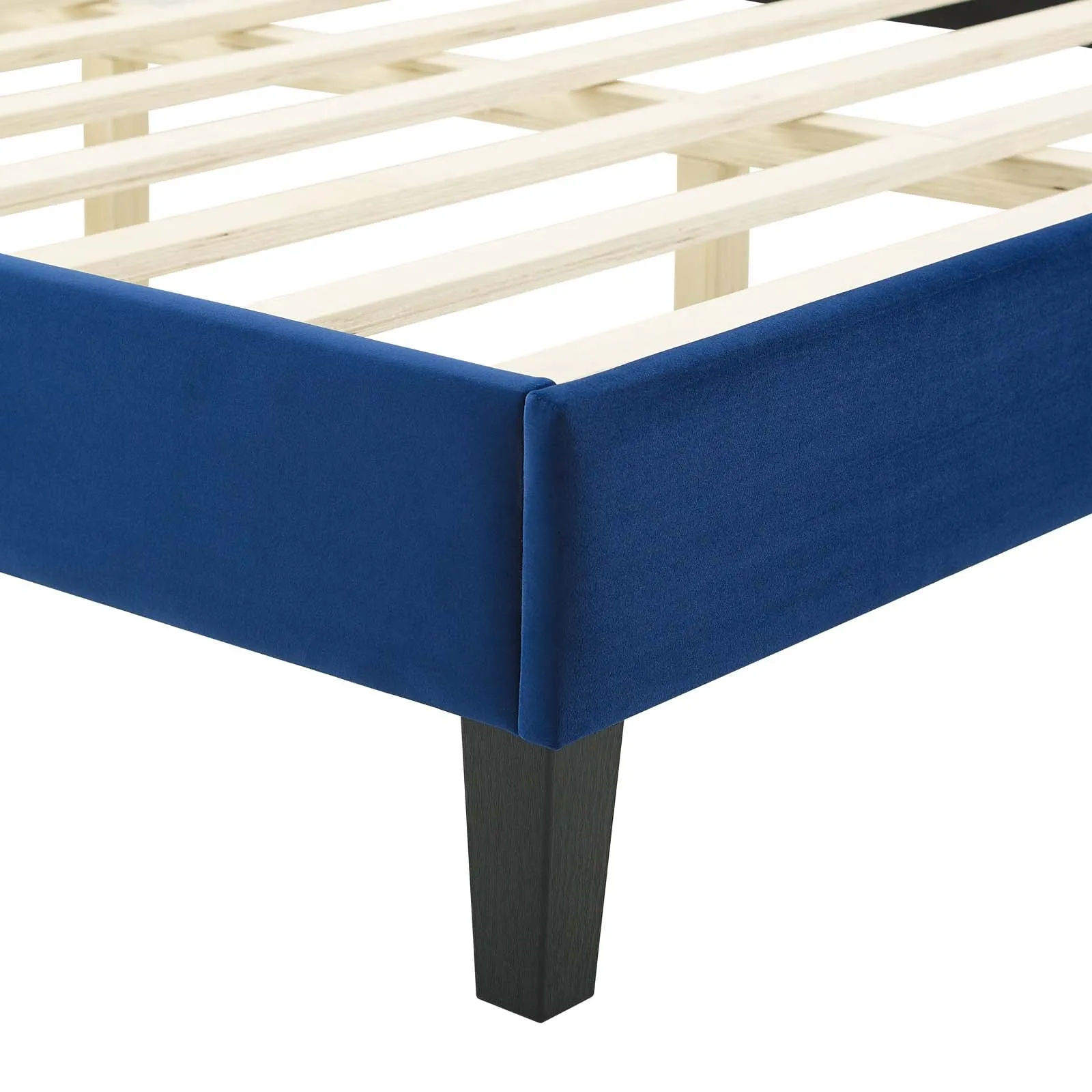 Colette Performance Velvet Platform Bed by Modway