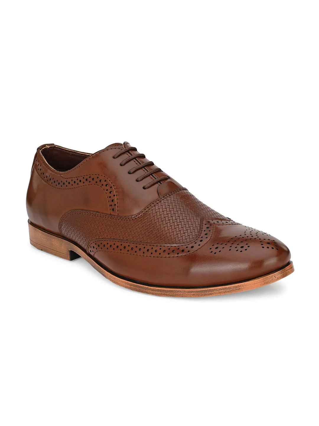 Debonair Brown Lace-ups