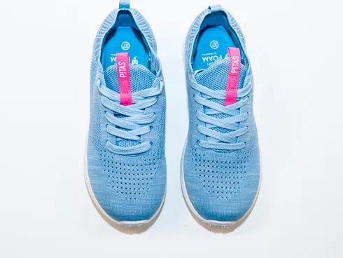 Eva Sky Blue Memory Foam Sneakers