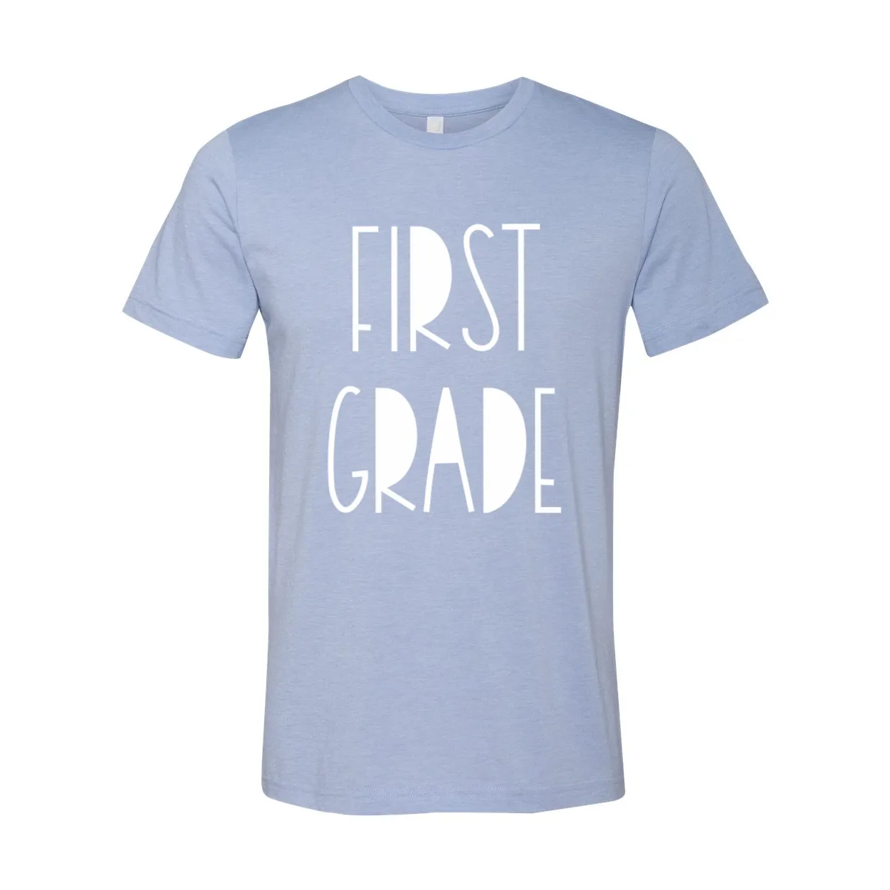 First Grade Funky Font T-Shirt