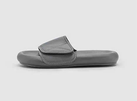 FitVille Women's Adjustable Slip-Resistant Cushioning Slide Sandal