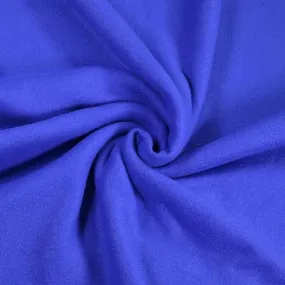 Fleece Fabric By The Yard  | Royal Blue