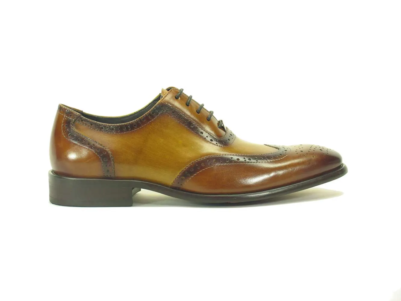 Hand Finished Wingtip Medallion Oxford