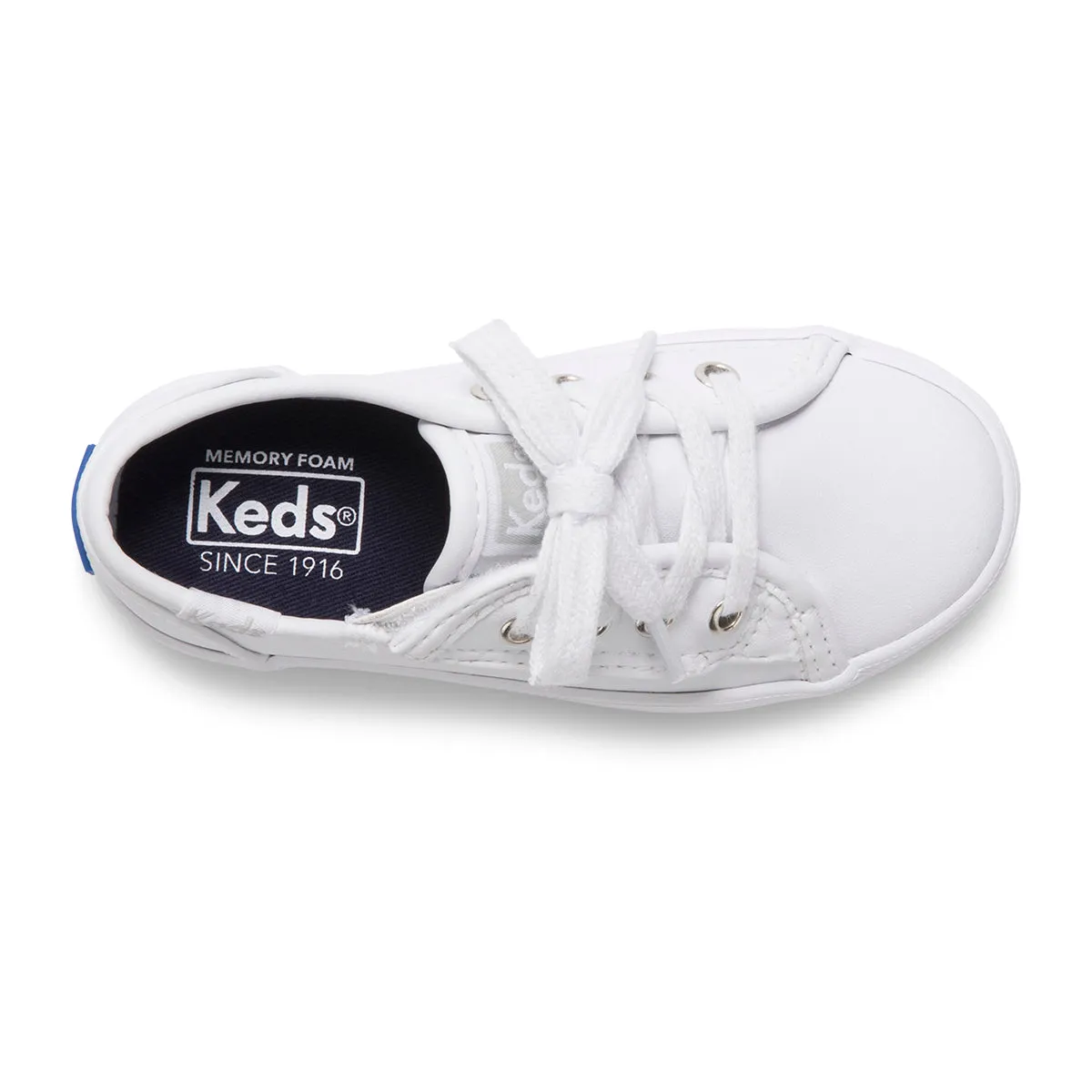 Little Kid's Kickstart Jr. Leather Sneaker White | KL160526