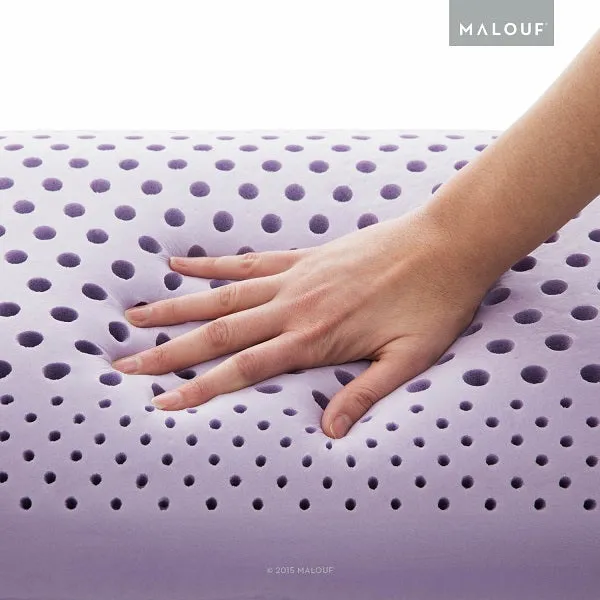 Malouf Zoned Dough Lavender Pillow