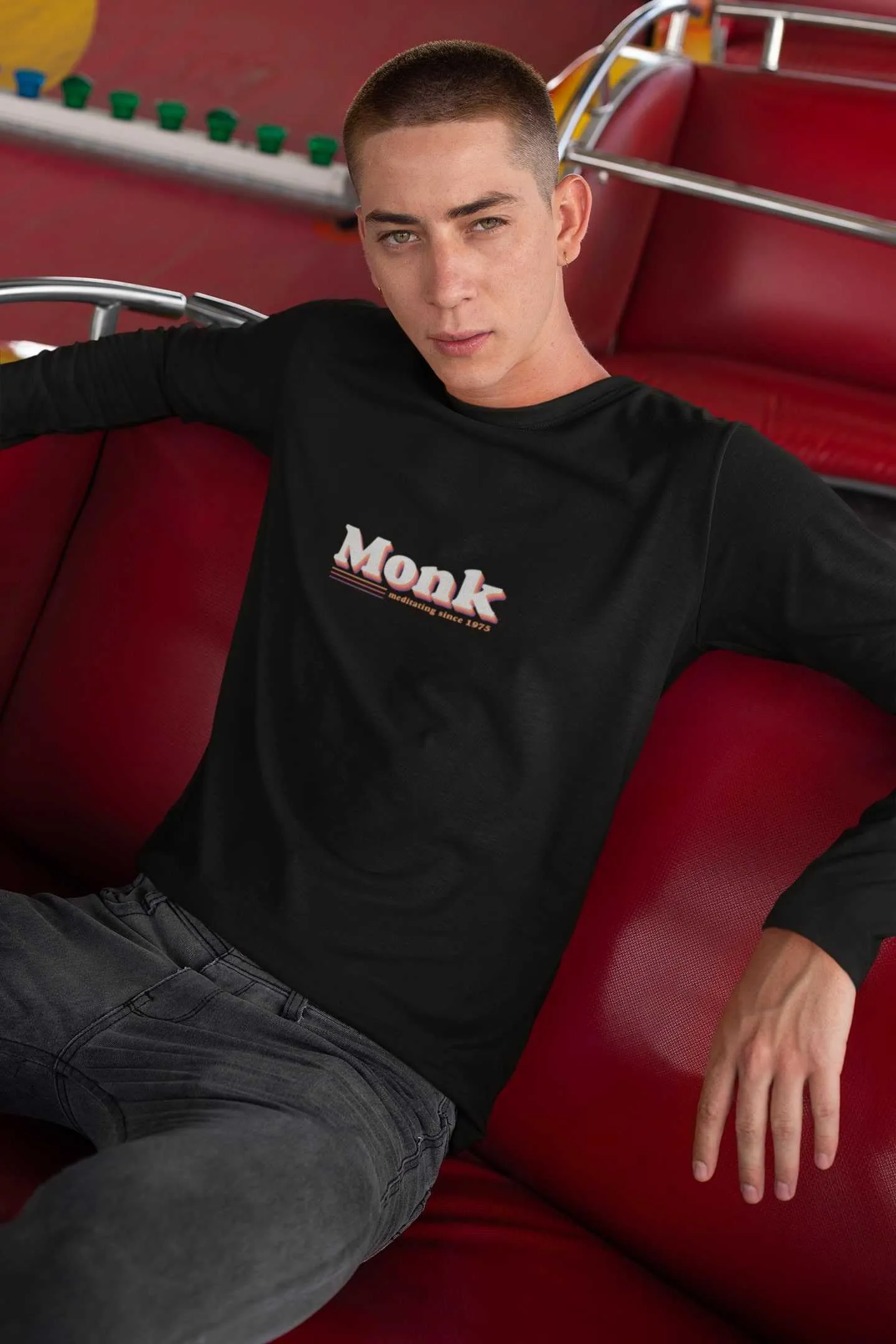 Monk Men's Long Sleeve