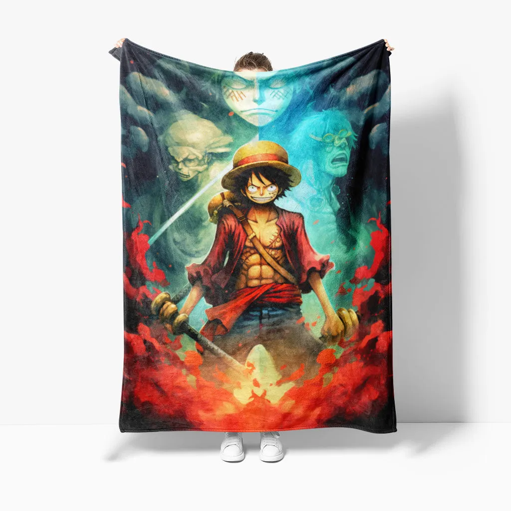 ONE PIECE Blanket - Pirate Adventure Design