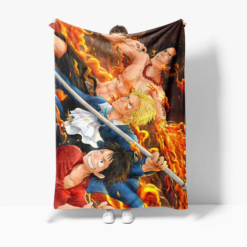 ONE PIECE Blanket - Pirate Adventure Design