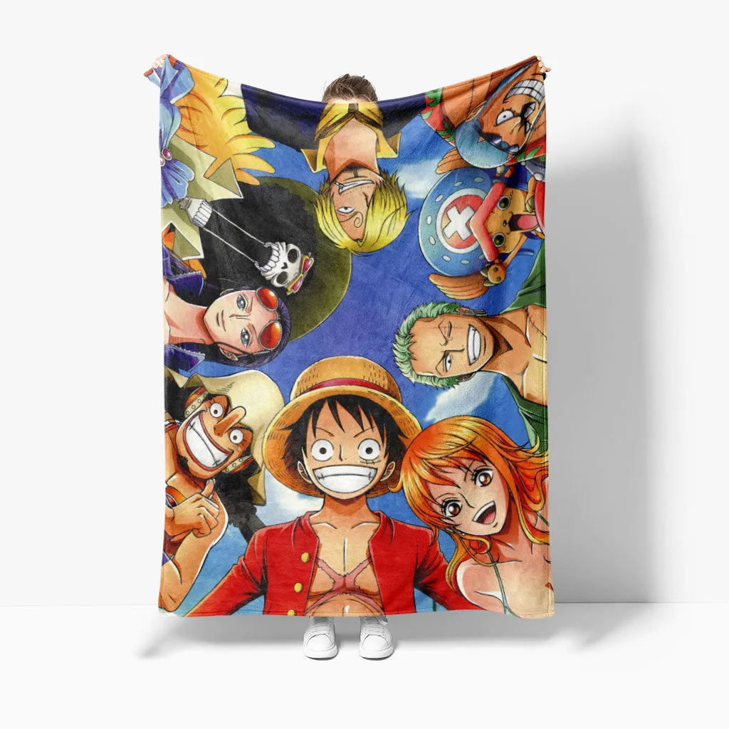 ONE PIECE Blanket - Pirate Adventure Design