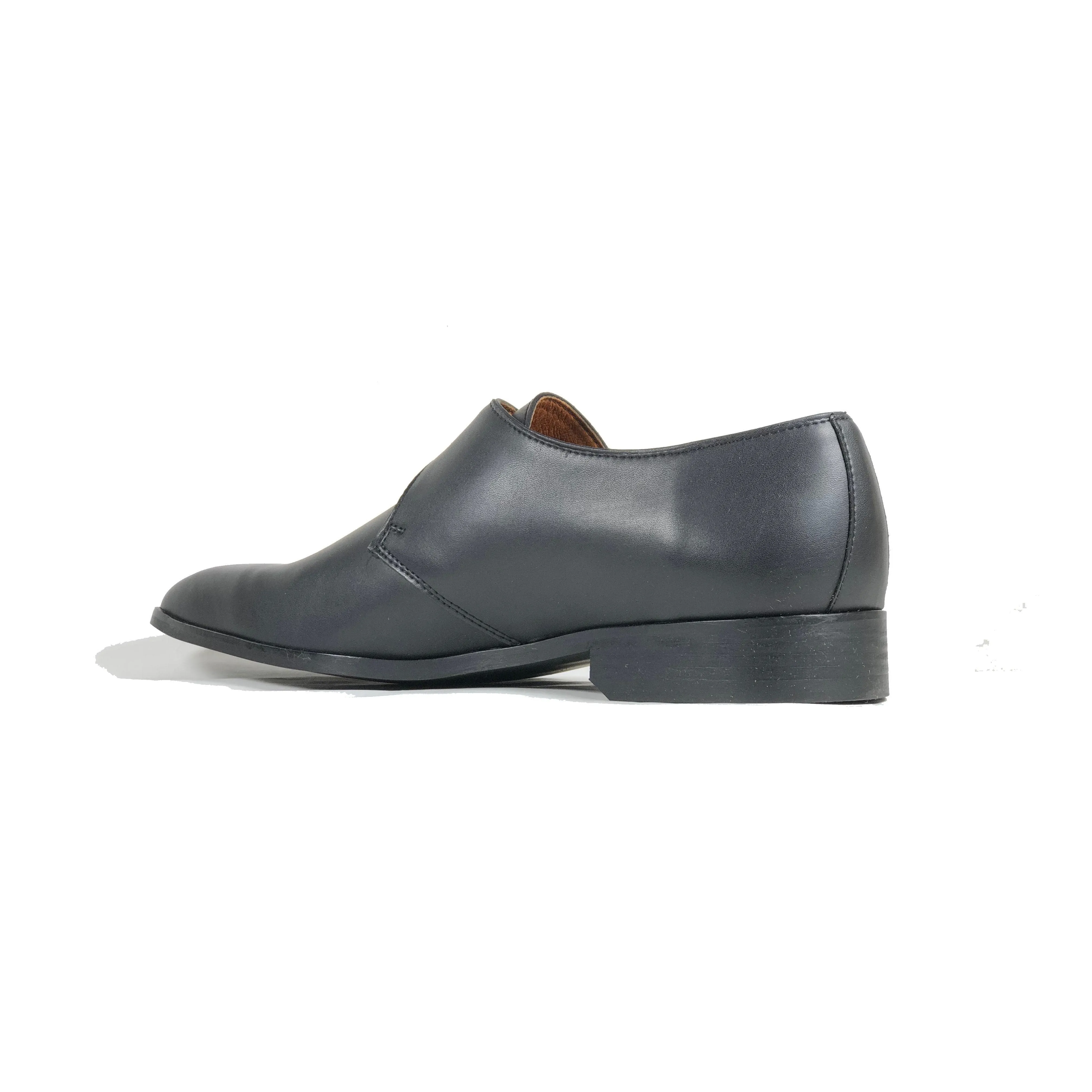 'Pierre' Vegan Monk Shoe by Zette Shoes - Black