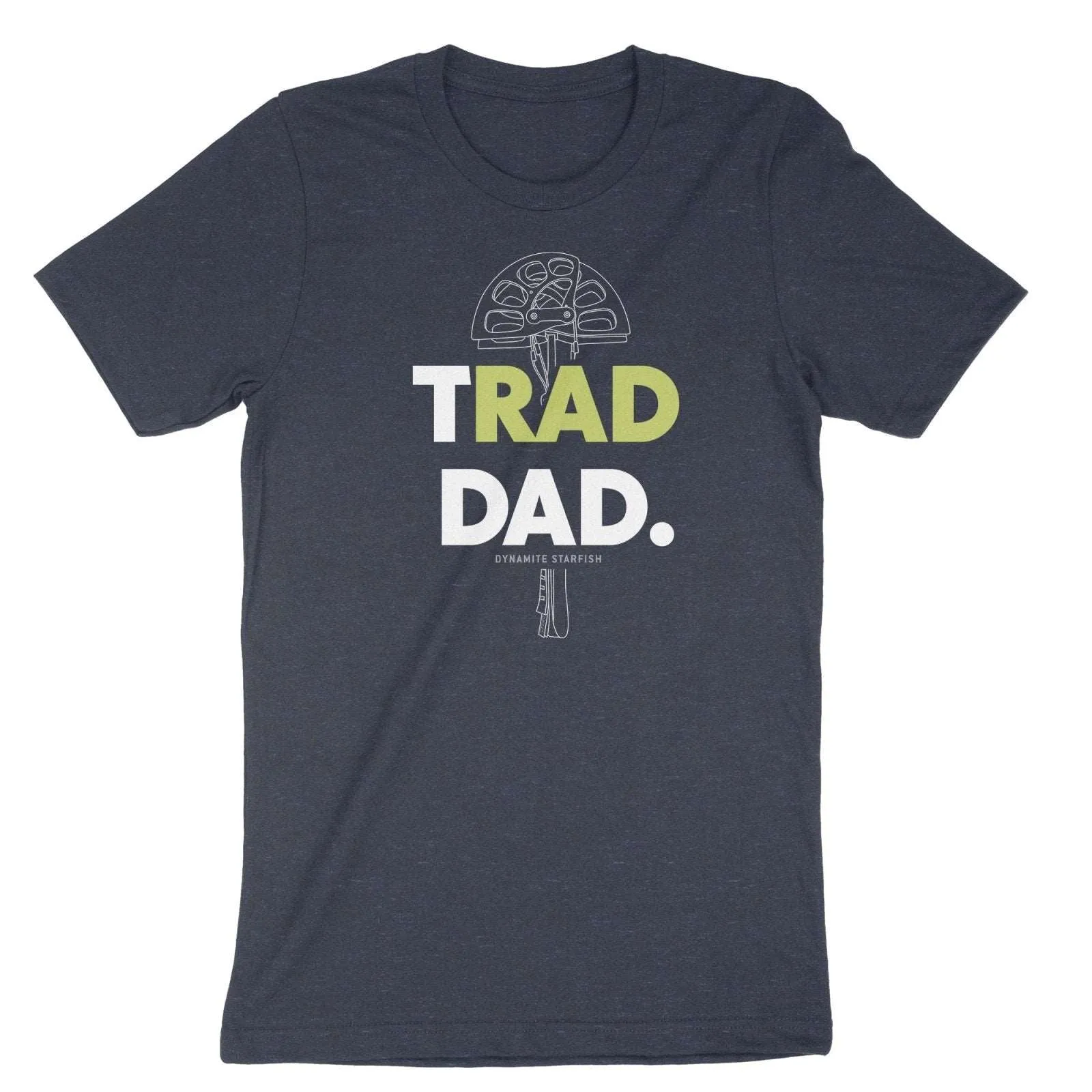 Rad Trad Dad — Men's Unisex Rock Climbing T-Shirt