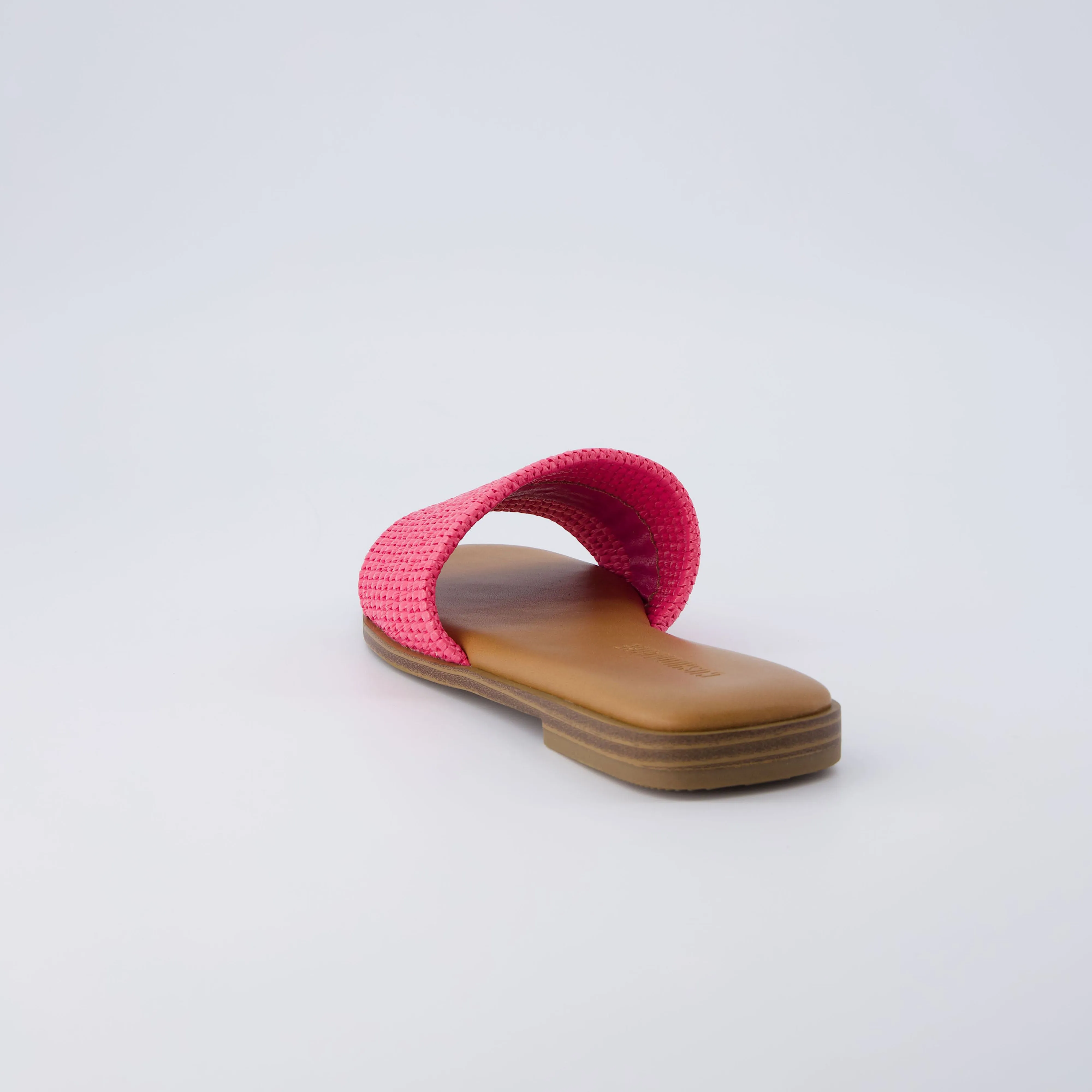 Sesame Raffia Slide Sandal