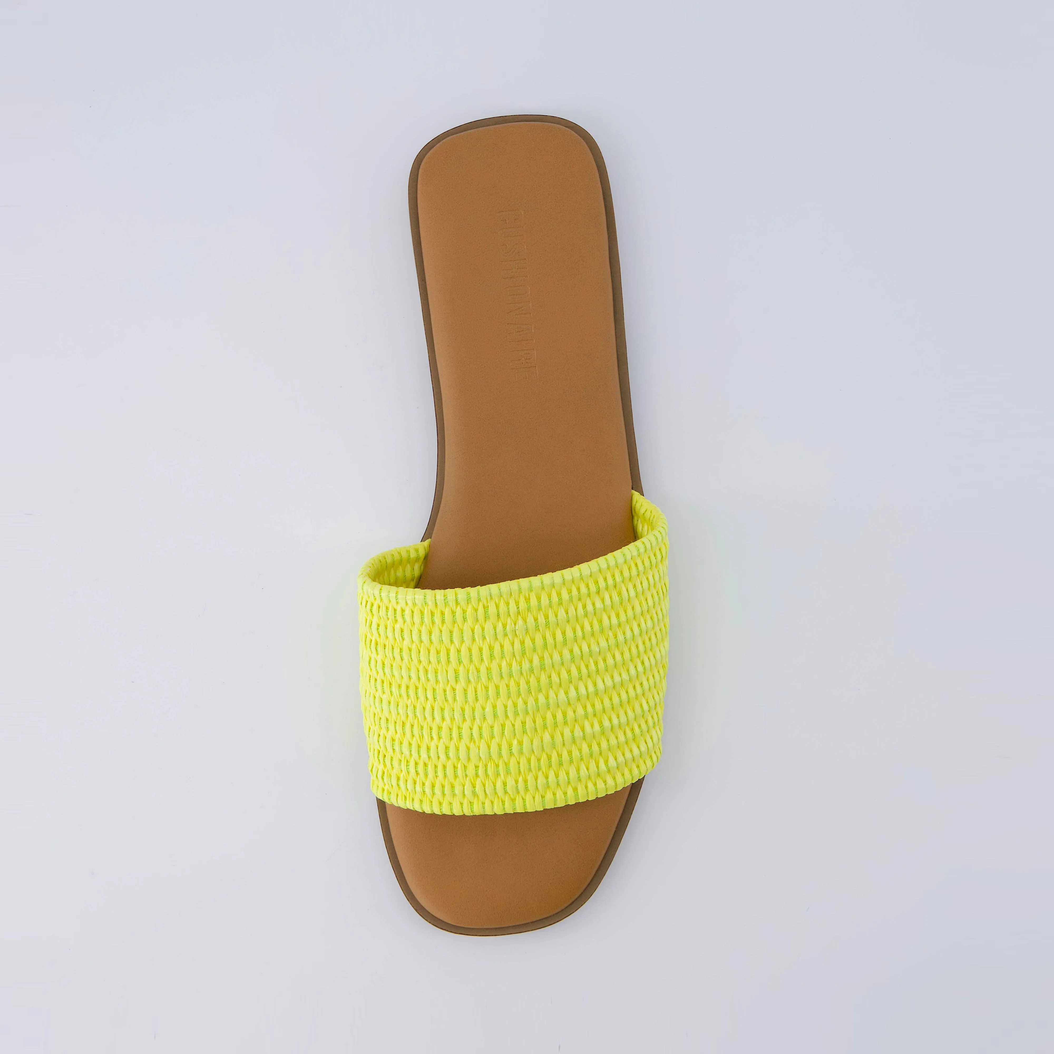 Sesame Raffia Slide Sandal