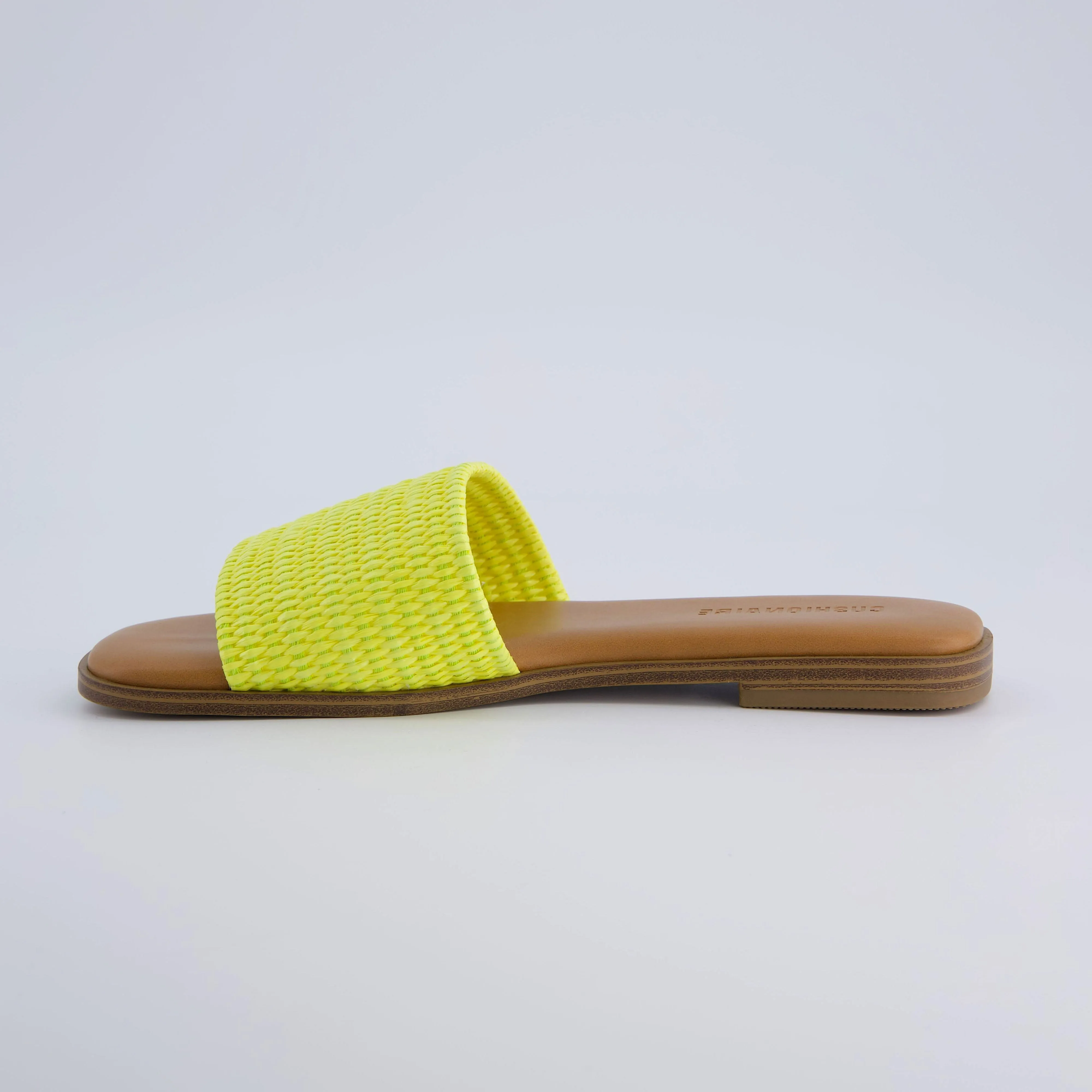 Sesame Raffia Slide Sandal