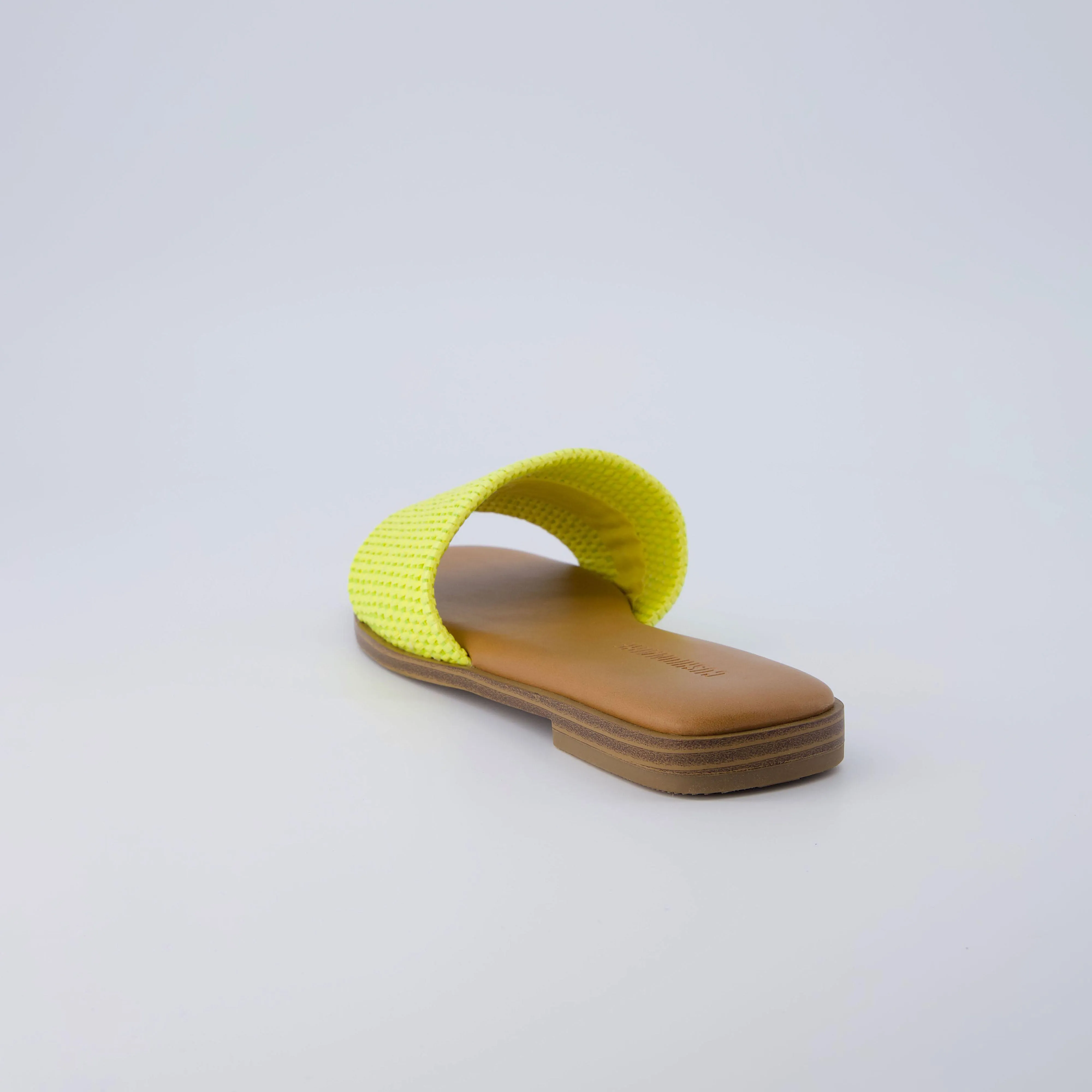 Sesame Raffia Slide Sandal