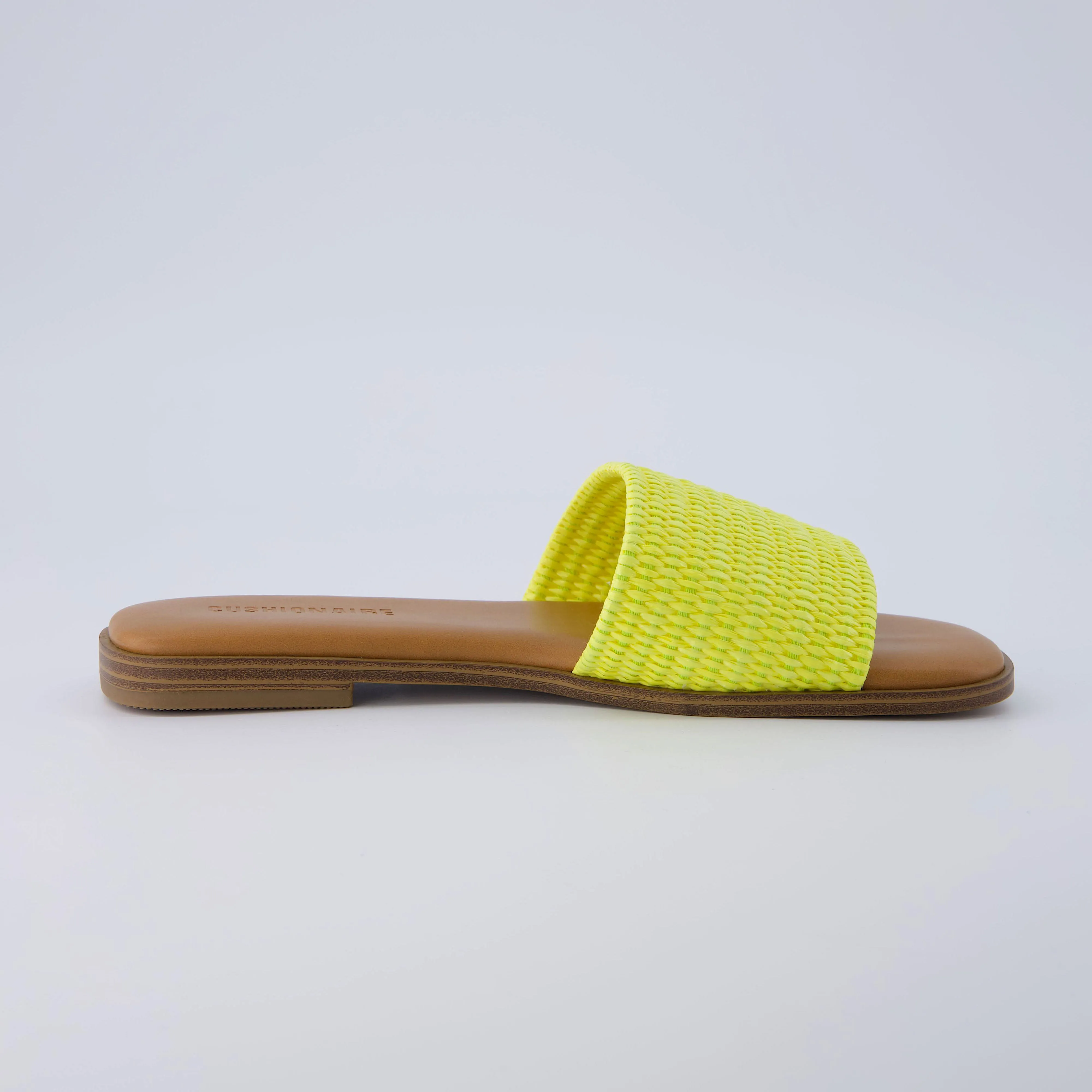 Sesame Raffia Slide Sandal