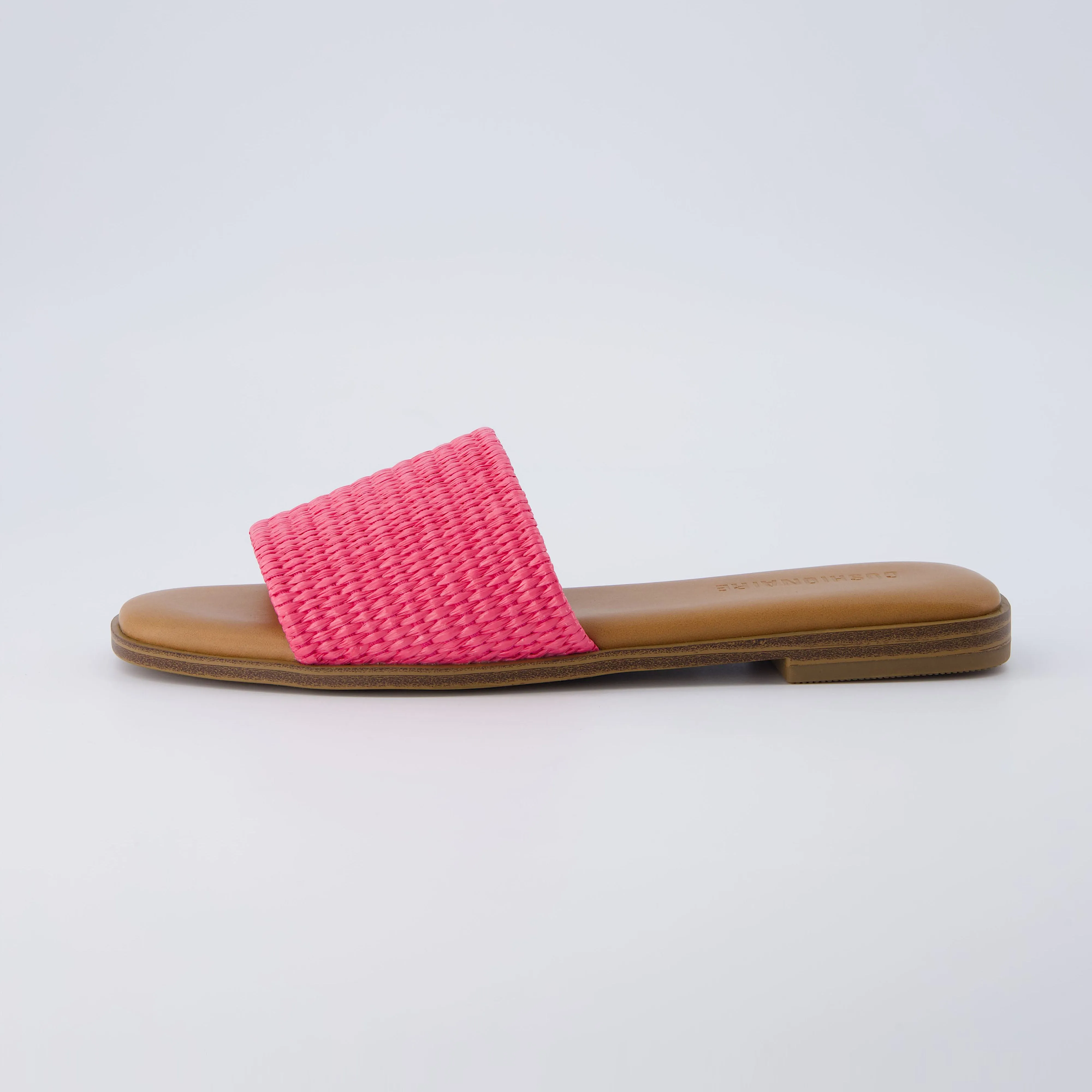 Sesame Raffia Slide Sandal