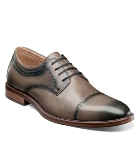 Stacy Adams Flemming Cap Toe Oxford Dress Shoe - Gray