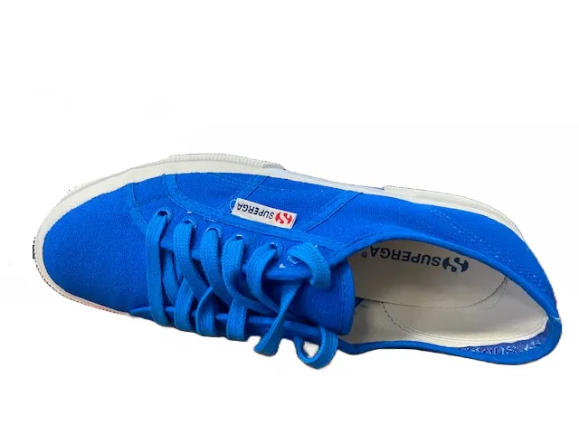 Superga 2750 cotufluo canvas sneakers S007XH0 C81 Blue Fluo