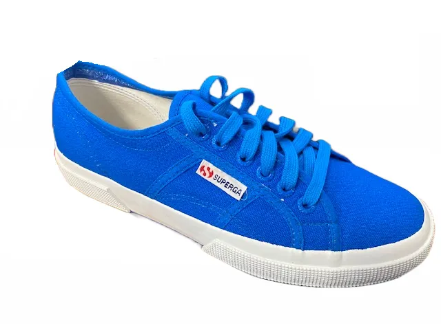 Superga 2750 cotufluo canvas sneakers S007XH0 C81 Blue Fluo