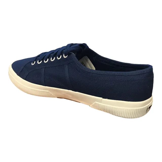 Superga 2750-nakedcotu canvas sneakers shoe S0000010 X1Y blue mid