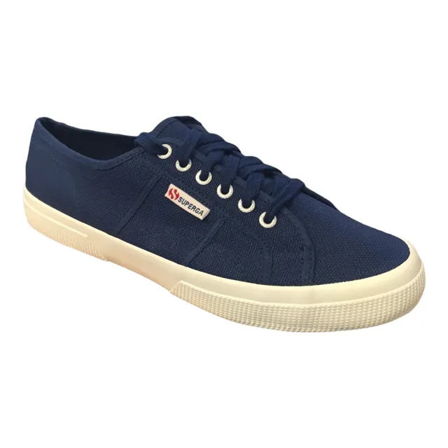 Superga 2750-nakedcotu canvas sneakers shoe S0000010 X1Y blue mid