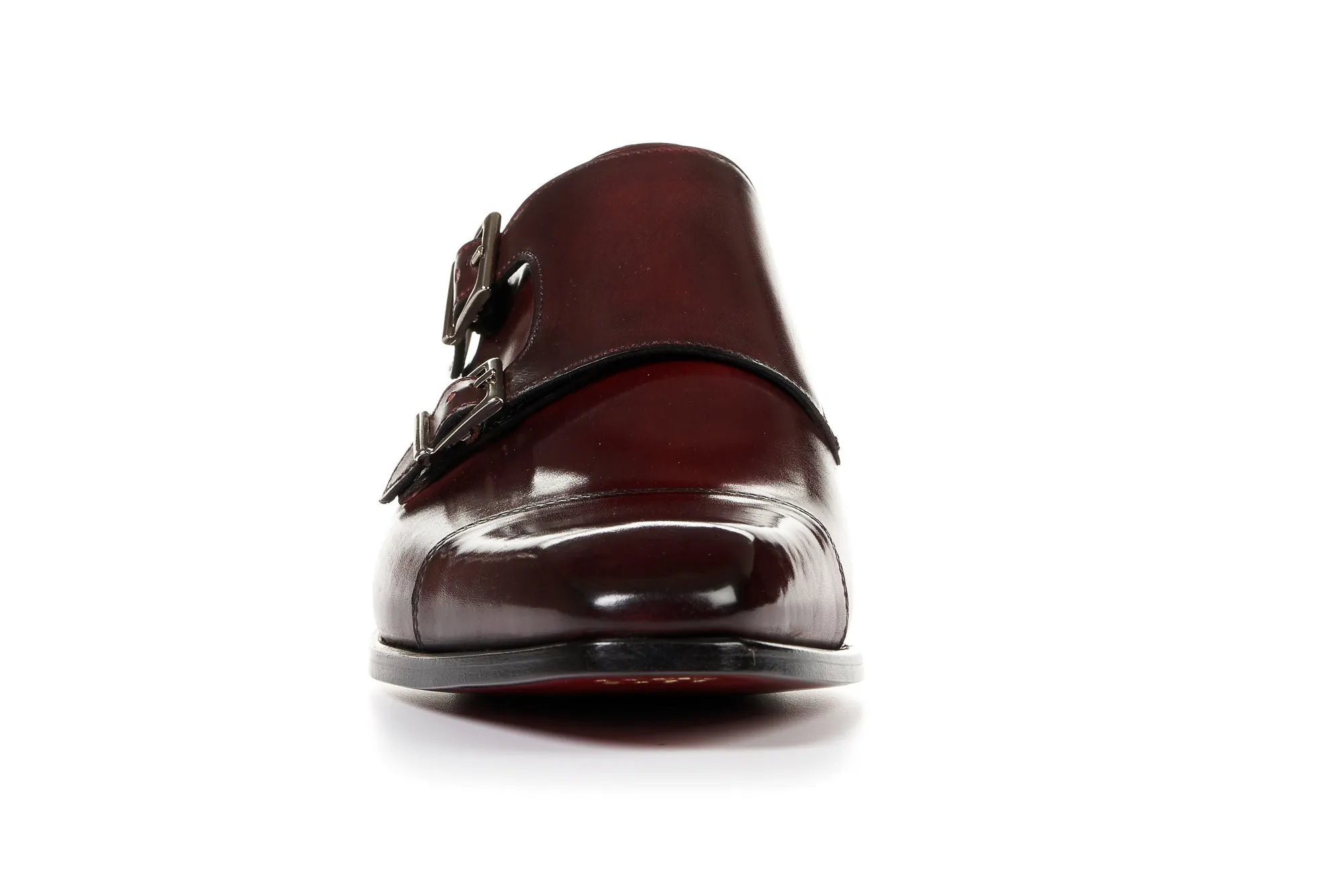 The Burton Double Monk Strap - Oxblood