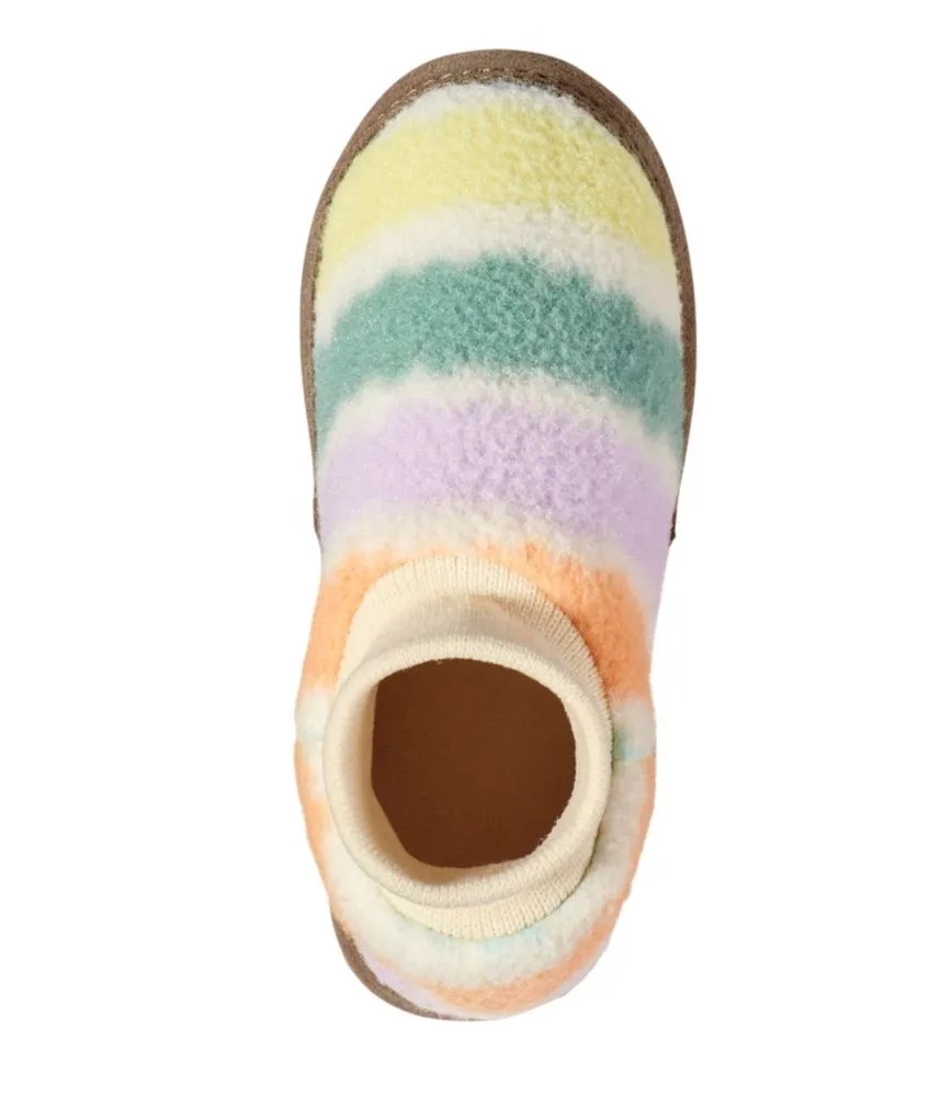 Toddlers' Mountain Classic Fleece Slippers, Stripe