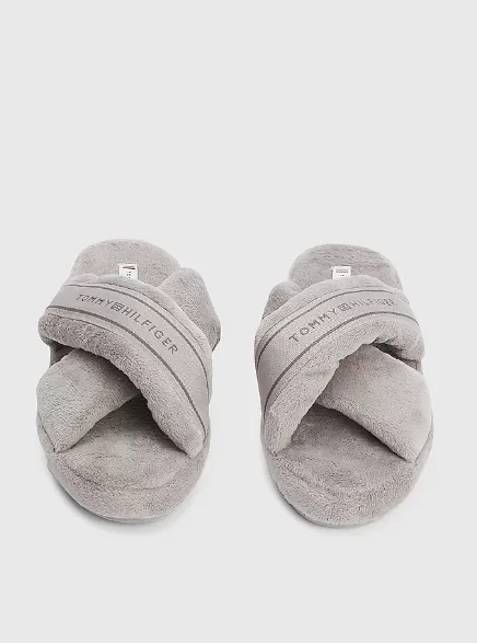 Tommy Hilfiger Logo Tape Strap Slippers