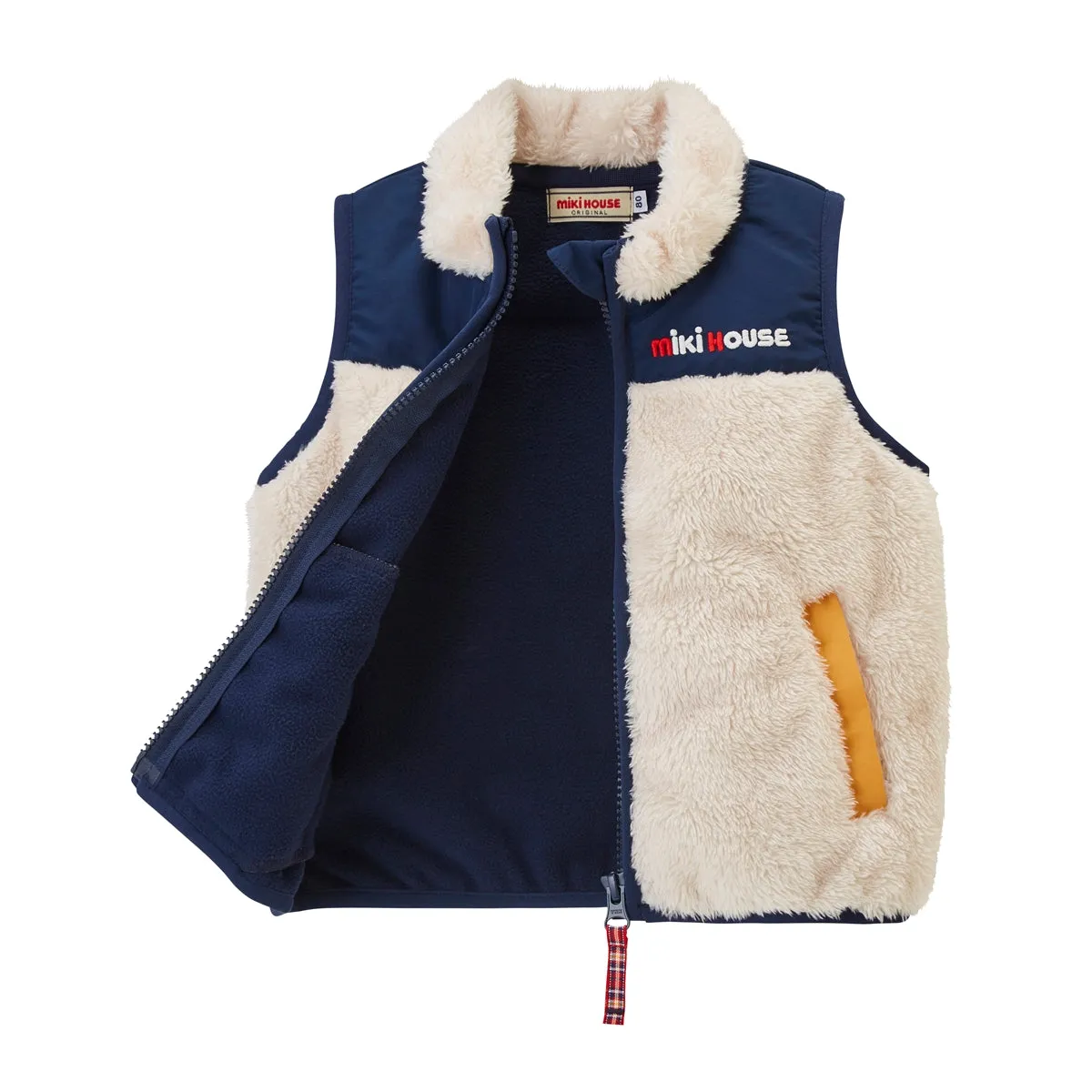 Wind-Free Boa Fleece Vest