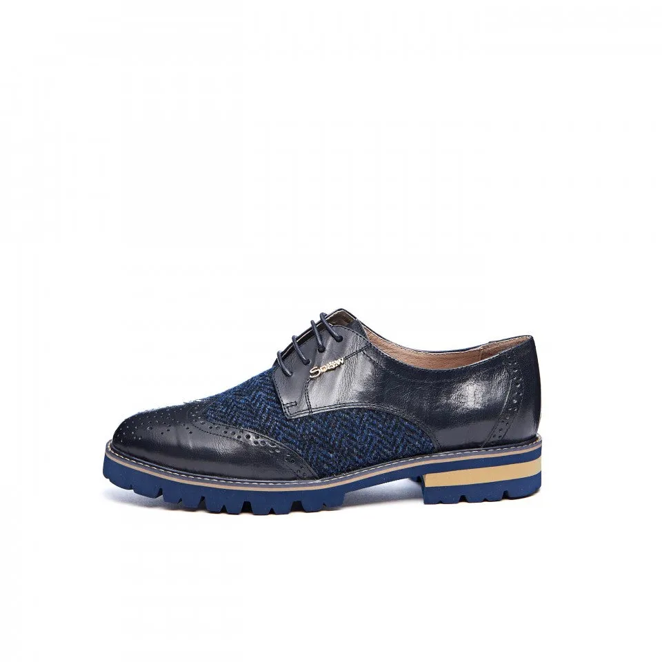 Women's Harris Tweed Brogues [3 Colors]