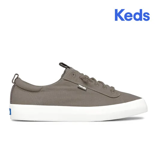 Women's Kickback Washable Canvas Sneaker Grey (WF65960)